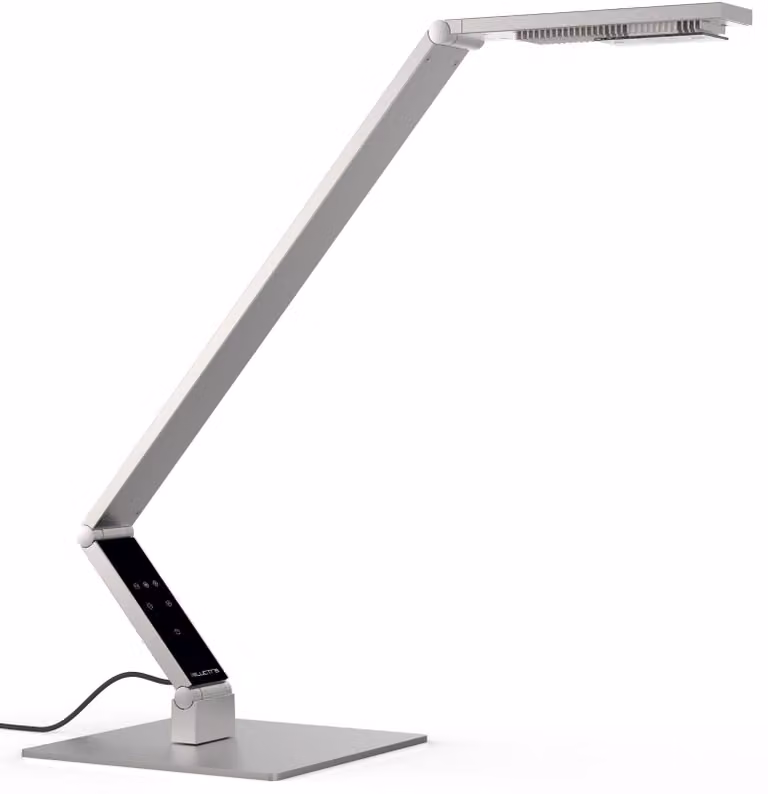 LUCTRA TABLE LINEAR/BASE Lampada da tavolo a LED 680 lm alluminio