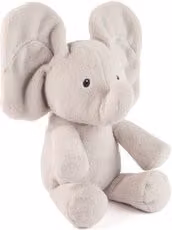 Peluche Mini Flappy L'Elefante Cucù GUND Grigio 1,8 cm