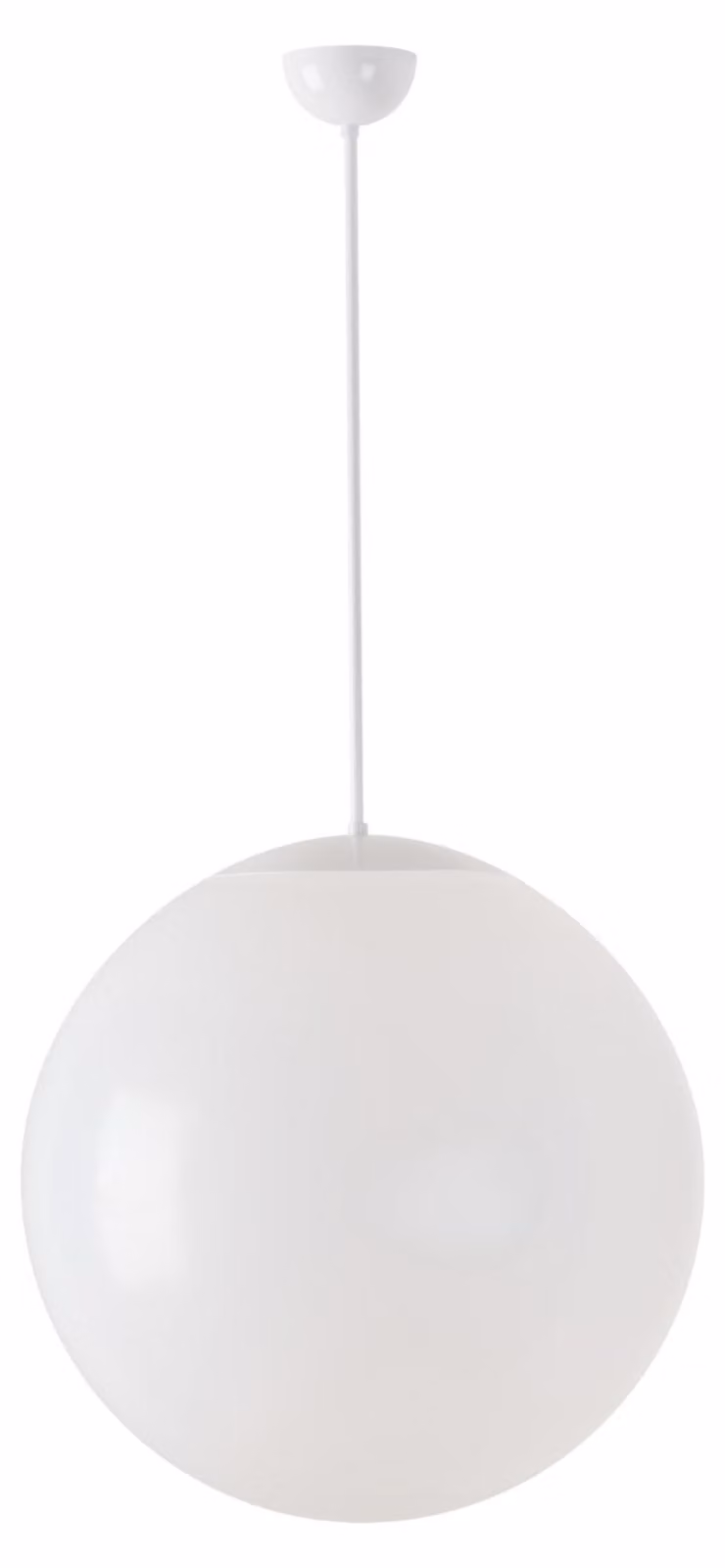OSMONT ISI60004 ISIS P5 PM Lampada a sospensione in plastica, bianca, grado di protezione IP40, 3000 K, LED da 48 W