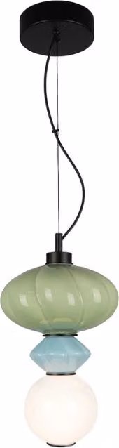 Lampada a sospensione LED Ascoli Milagro multicolore con luce calda 3000K