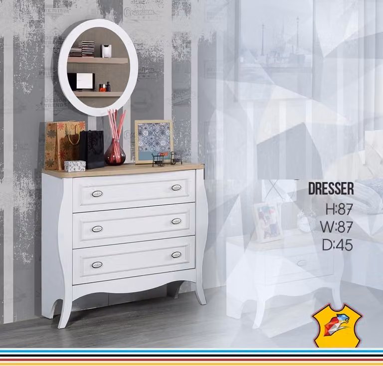 Kommoden Holz Design Schlafzimmer Kommode Spiegel Sideboard Luxus Stil