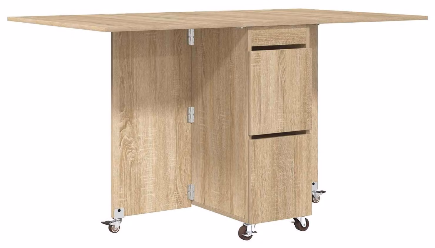 Tavolo da Pranzo 2 pcs 140 x 80 x 77 cm Legno ingegnerizzato