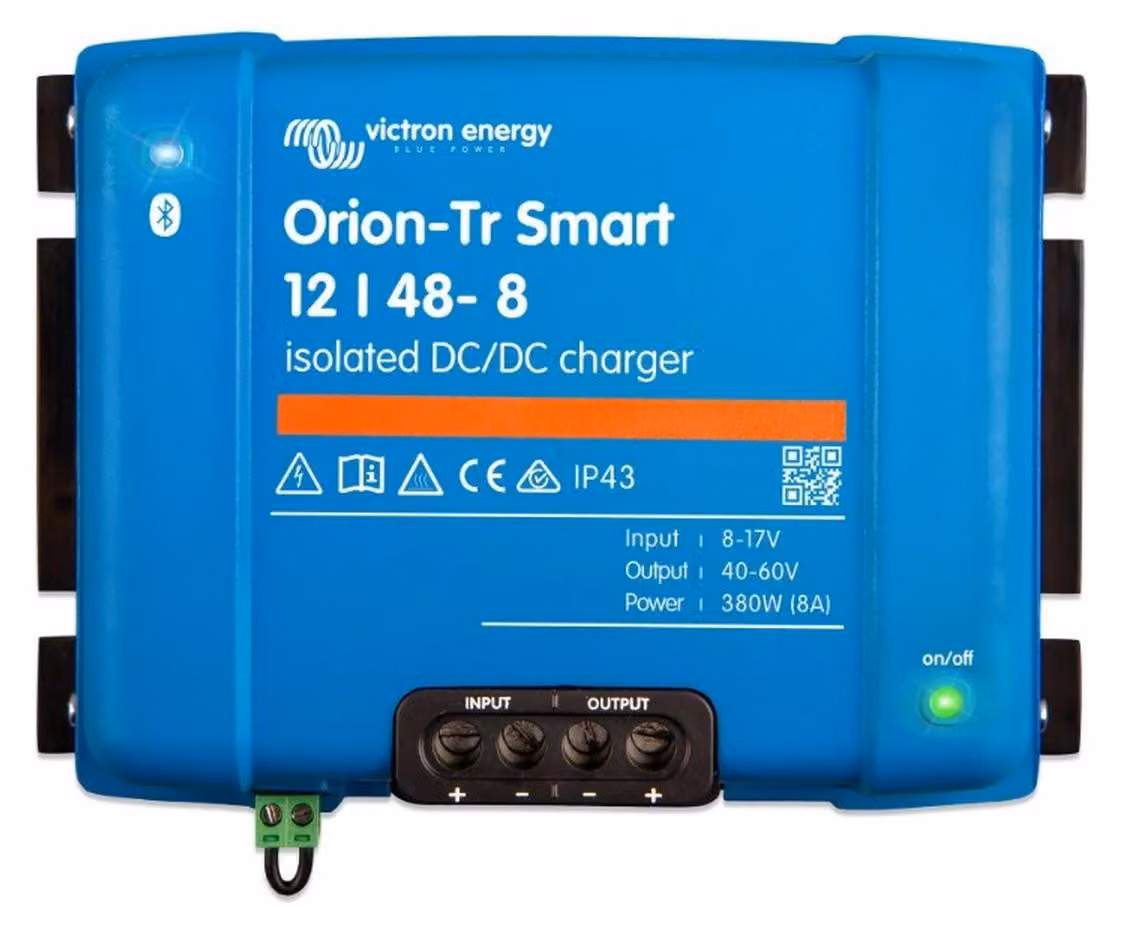 Caricabatterie DC-DC Victron Orion-Tr Smart 12/48-8A (380W) isoliert