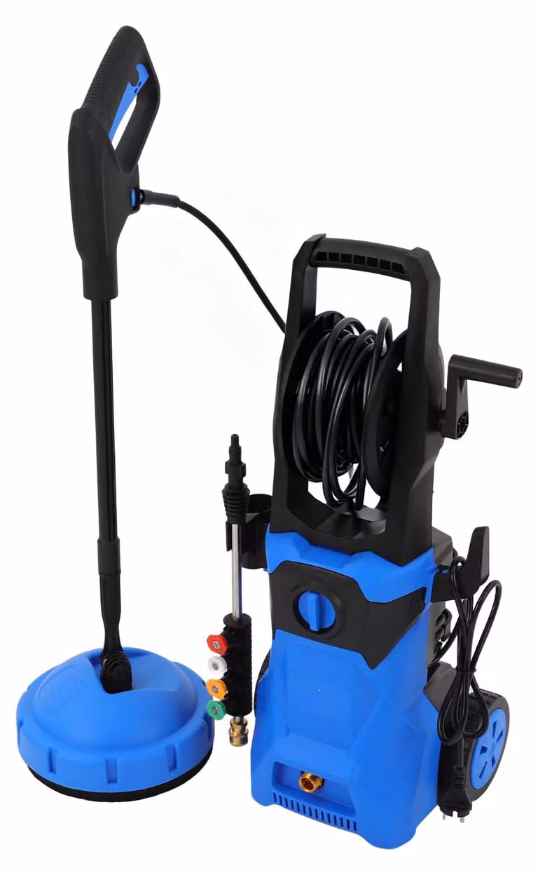 Idropulitrice elettrica - Potenza: 1500 W - Pressione: 150 bar - Tubo flessibile: 10 metri