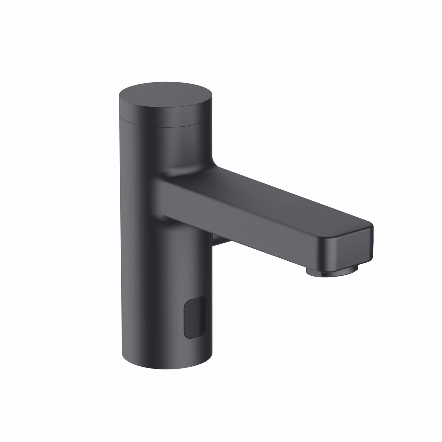 KLUDI ZENTA SL E Robinetterie de lavabo électronique, hauteur de bec 75mm, avec poignée de sélection de température, alimentation par pile, 3810039, 3810039