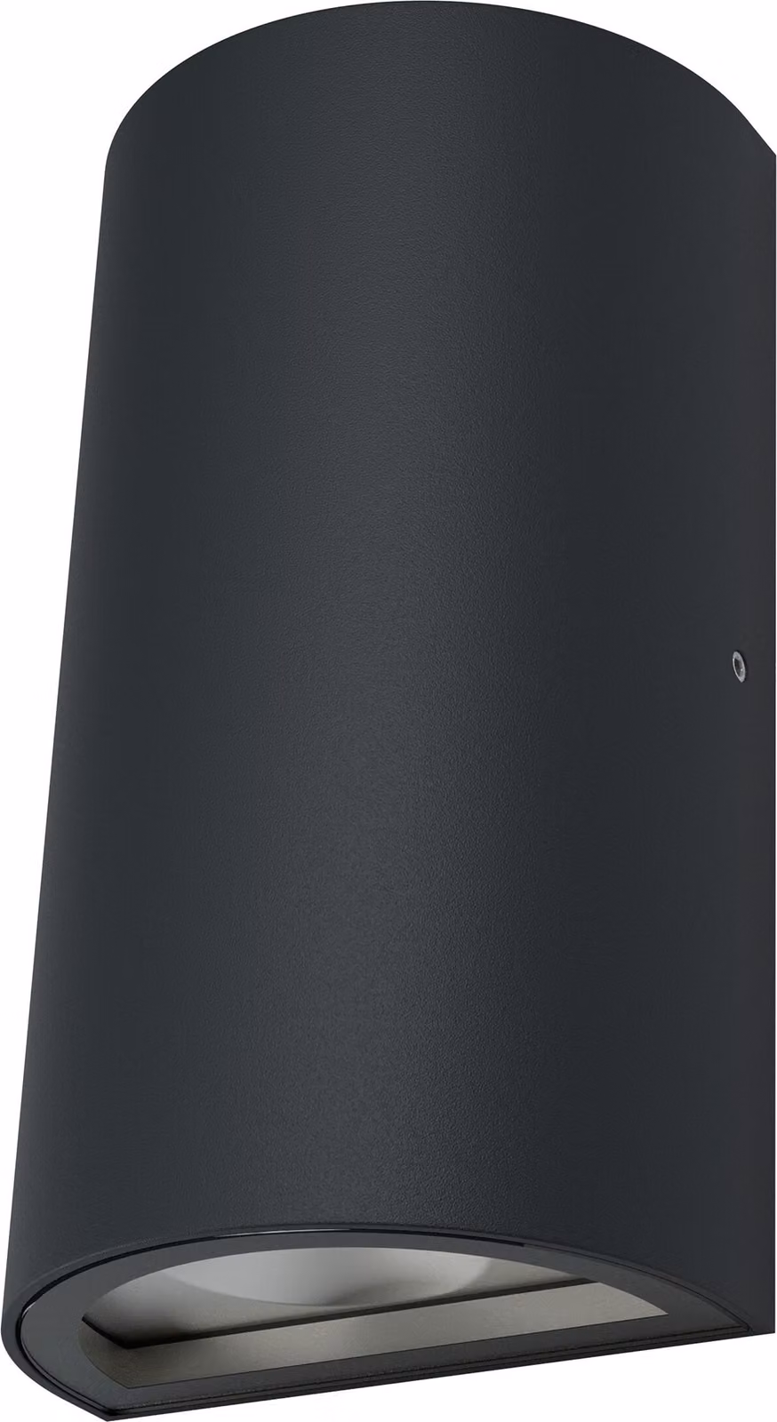 OSRAM ENDURA Style apparecchio LED classico per esterni con emissione di luce in alto e in basso, rotondo, in grigio scuro, in alluminio, protezione IP44, per facciate e ingressi