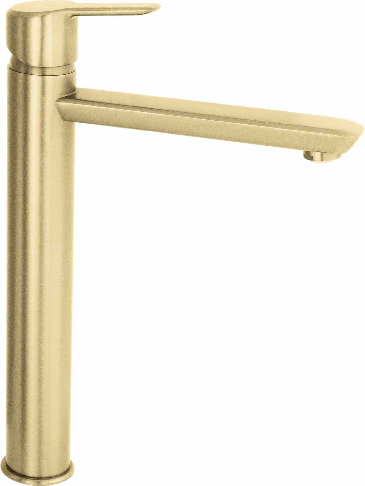 Rubinetto da lavabo in ottone dorato alto Deante - Eco Design