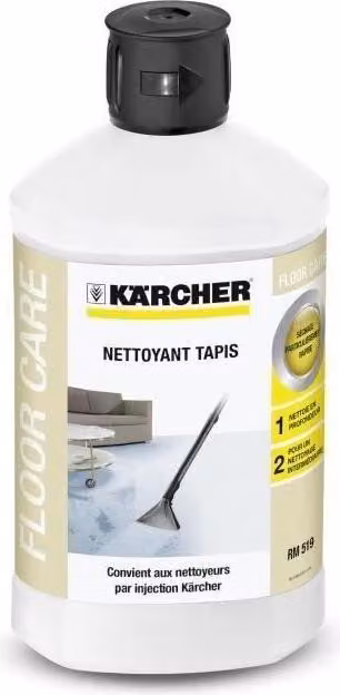 Detergente per tappeti, Kärcher RM 519, 1 litro, per aspirapolvere Kärcher SE