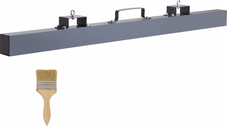 SucceBuy Spazzatrice magnetica da 72", magnete di sollevamento da 105 lbs per carrelli elevatori - Strumento di pulizia potente ed efficiente per uso industriale