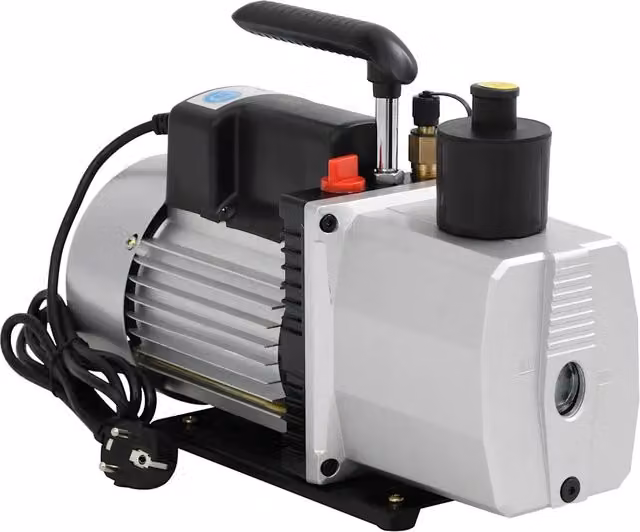 Pompa per Vuoto a 2 Stadi 100 L/min CFW5371503 in Alluminio Argento – 1