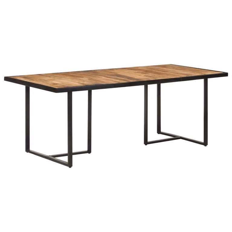 Tavolo da pranzo 200 cm Legno di mango grezzo