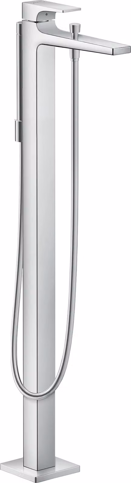 hansgrohe Metropol mitigeur monocommande de bain, sur pied, poignée de levier, saillie de 235mm, 32532000, 32532000