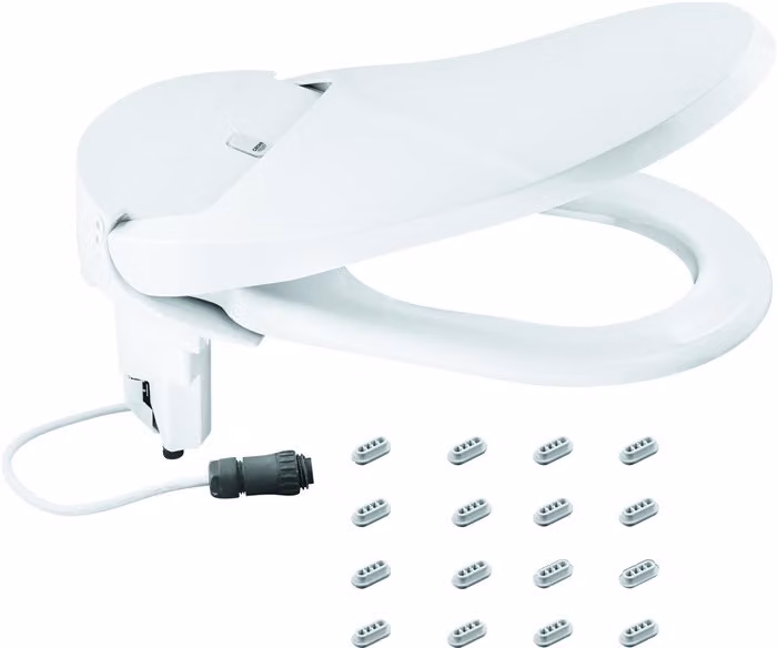 Rubinetto GROHE Sensia Arena bianco con chiusura automatica 14976000