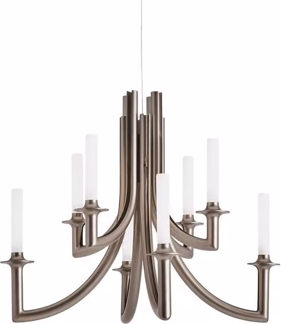 Lampada a sospensione Kartell Khan Metal colore bronzo