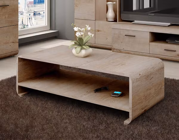 Tavolino Tavolino da salotto Tavolino 120x60cm rovere sonoma