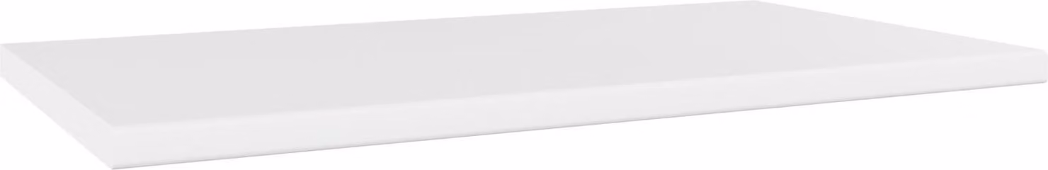 Piano di lavoro da cucina largo 110 cm, spessore 38 mm, bianco opaco Cucina Aria