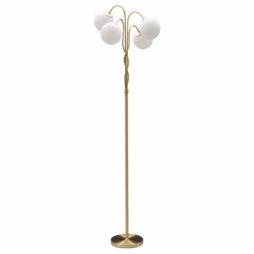 Piantane LAMPADA DA TERRA GLAMY 4 LIGHT CM Ø 54X176 Mauro Ferretti