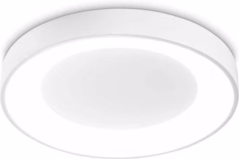 Lampada da soffitto Planet Pl Ideal-Lux bianca in metallo con lampadina inclusa, diametro 40 cm