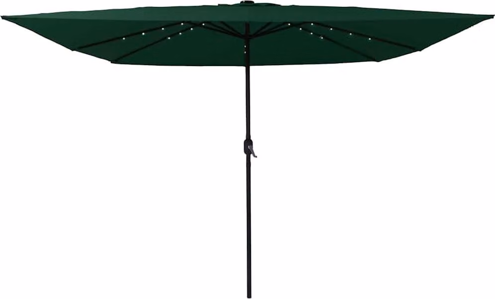 Ombrello da giardino Verde 295 x 295 x 245 cm