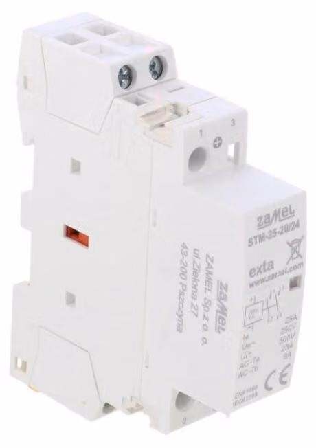Modulo di protezione da sovraccarico, 25A, 2 poli, 24VDC, tipo: STM-25-20/24V, codice: EXT10000289