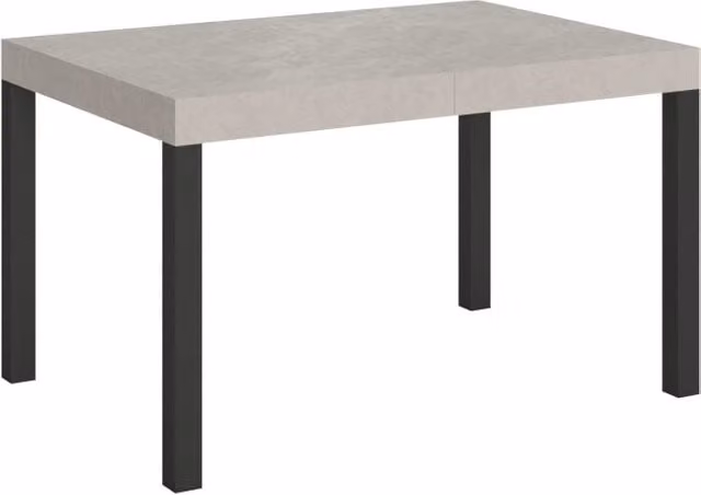 Tavolo Allungabile 130/234x90 cm Everyday Cashmere Gambe Antracite