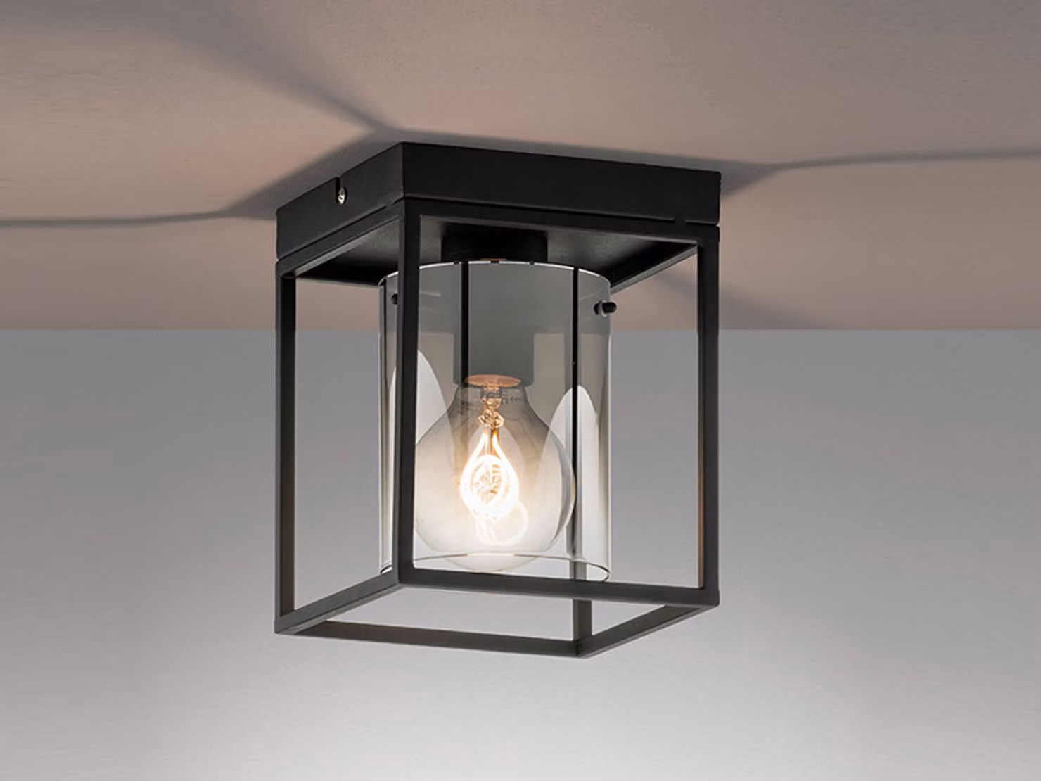Lampada da soffitto Honsel Samu 1 fiamma