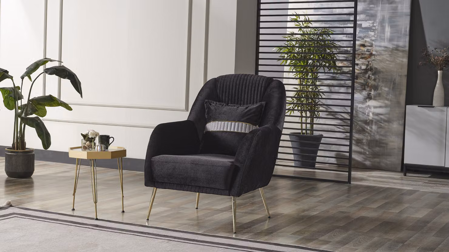 Elegantes Sofa Sessel Sofagarnitur Schwarz Relax 2tlg Wohnzimmer Möbel