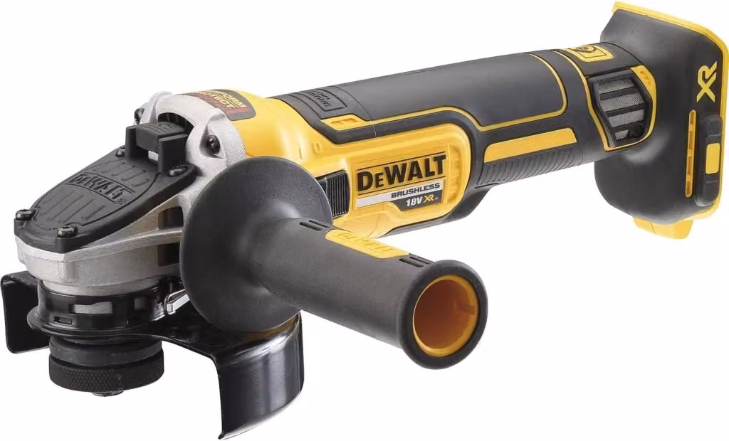 Smerigliatrice angolare a batteria DeWalt DCG405NT-XJ da 125 mm gialla con valigia TSTAK – 2
