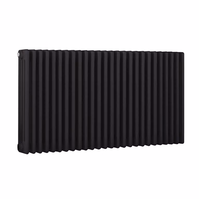 Radiatore Orizzontale a Colonne (4 Colonne) 600mm x 1190mm - Nero (Midnight Nero) - Regent
