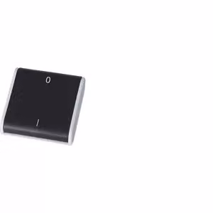 Telecomando wireless Eltako senza batterie né cavi con pulsante a bilanciere, alluminio/antracite-soft 30000771