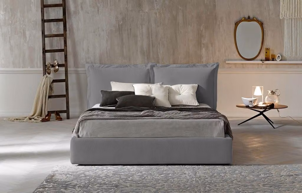 Bett Polster Design Luxus Doppel Hotel Betten 180x200cm Schlaf Zimmer Leder