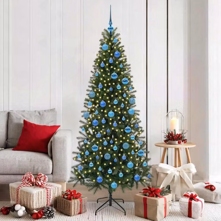 Maison Exclusive - Albero di Natale artificiale, verde, 180 cm, realizzato in PE e PVC