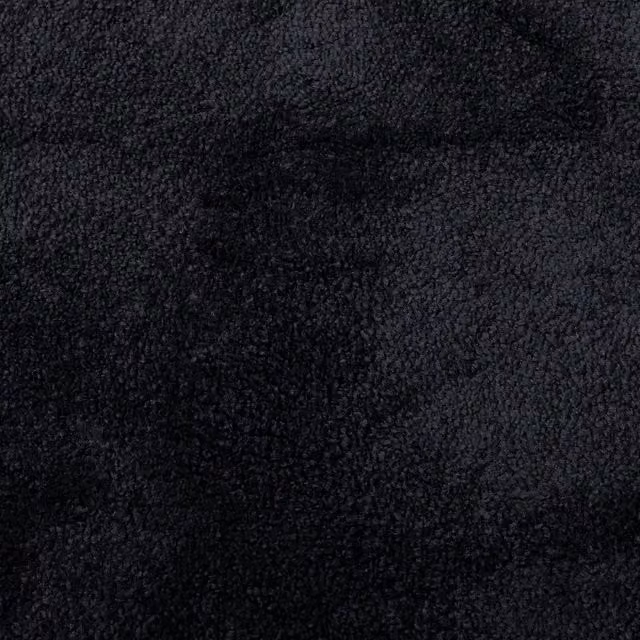 Tappeto OVIEDO moderno a pelo corto nero 200 x 200 cm