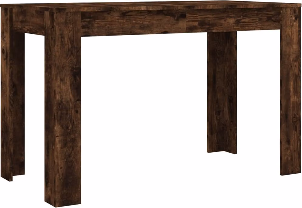 Tavolo da Pranzo Rovere Fumo 120x60x76 cm Legno Multistrato