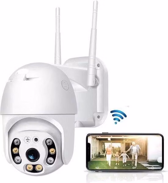 Telecamera di sorveglianza wireless Wi-Fi completamente impermeabile con alta risoluzione HD 1080p