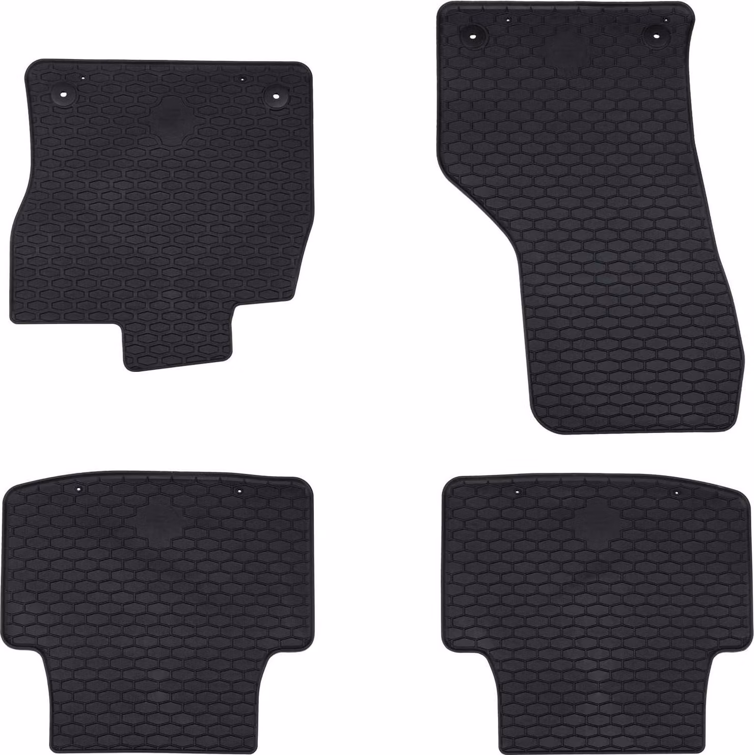 Tappetino per Auto 4 pcs Nero adatto per VW PASSAT B8 2014-2023