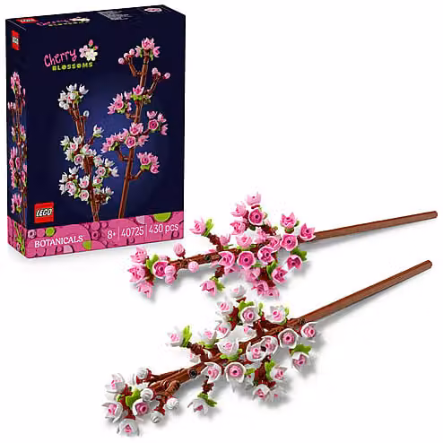 LEGO Botanicals Fiori di ciliegio 40725 set creativo bianco e rosa con 430 pezzi – 2