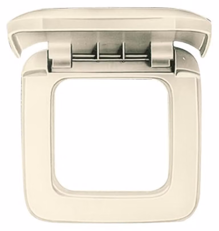 Telaio Busch-Jaeger 1-gang ws, con coperchio incernierato 2518-212