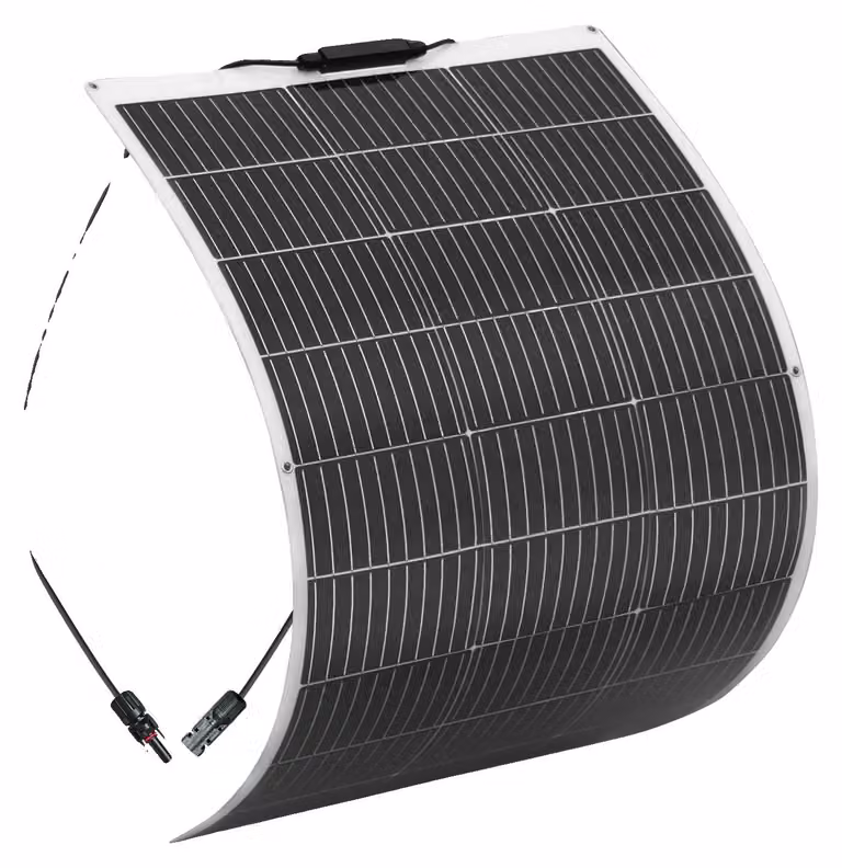 Pannello solare, design flessibile, produzione di energia efficiente, 100W, colore bianco