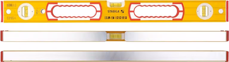 Livella a bolla LM con impugnature 196-2 60 cm Stabila | 4005069152338
