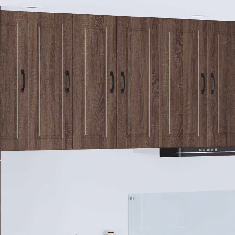 Armadietto a muro moderno vidaXL PORTO in legno marrone L: 30 cm, P: 31 cm, H: 80 cm