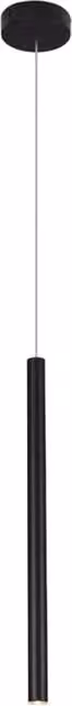 Lampada a sospensione Organic LED nera Maxlight P0203
