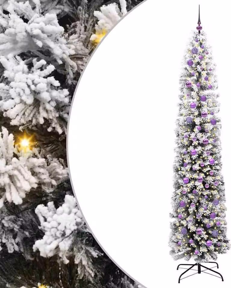 Albero di Natale artificiale con 300 LED Verde 240 cm