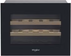 Cantinetta da incasso Whirlpool WHW45S2B Black per 19 bottiglie, Classe F, L: 60 cm