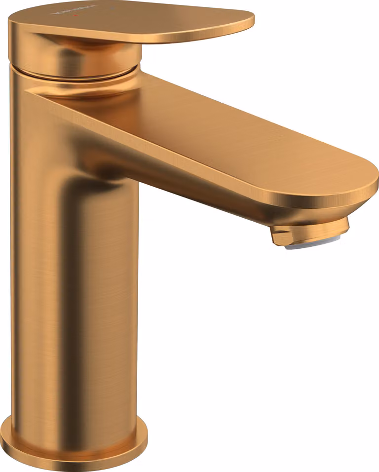 Duravit Wave Mitigeur monocommandé pour lavabo, saillie 122 mm, sans garniture découlement, WA1020002004, WA1020002004