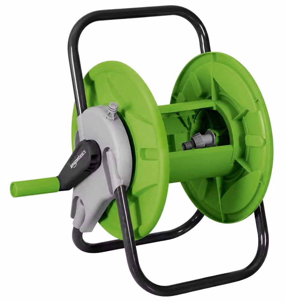 Carrello Avvolgitubo In Acciaio Zincato Resistente E Pratico