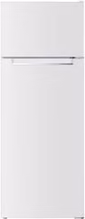 Frigorifero e congelatore Beko RDSO206K40WN doppia porta, capacità netta 206 l, classe energetica E, colore bianco, L 54,5 cm x P 55,5 cm x H 143 cm