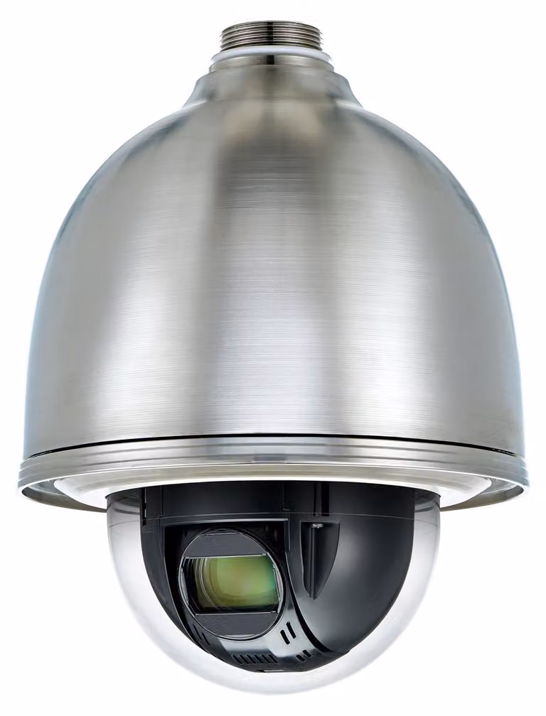 Hanwha Techwin Hanwha Vision WiseNet Q QNP-6320HS - Telecamera di sorveglianza di rete - PTZ - a cupola - per esterni - antivandalismo - a colori (giorno e notte)