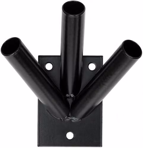 Portabandiera portabandiera portabandiera 3 pieghe nero