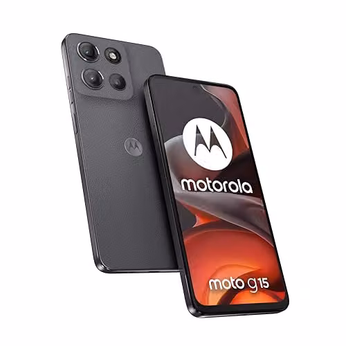 Motorola XT2521-3 Moto G15, Dual, 512GB 8Gb Ram, Gravity Grey (senza caricabatterie)